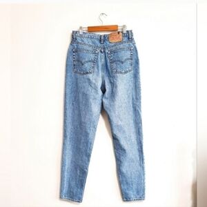 Vintage 90s Levi's Light Wash High Rise Denim Jeans
